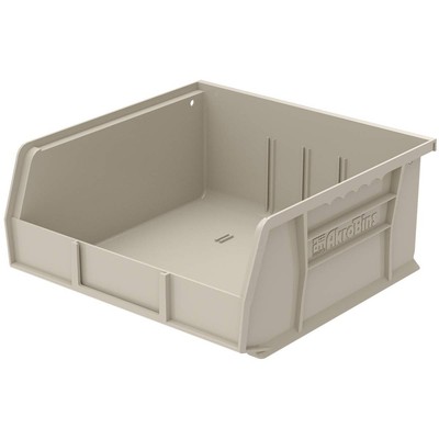 Akro-Mils 30235 AkroBins Plastic Storage Bins, Space-Saving Stackable Bins, G...