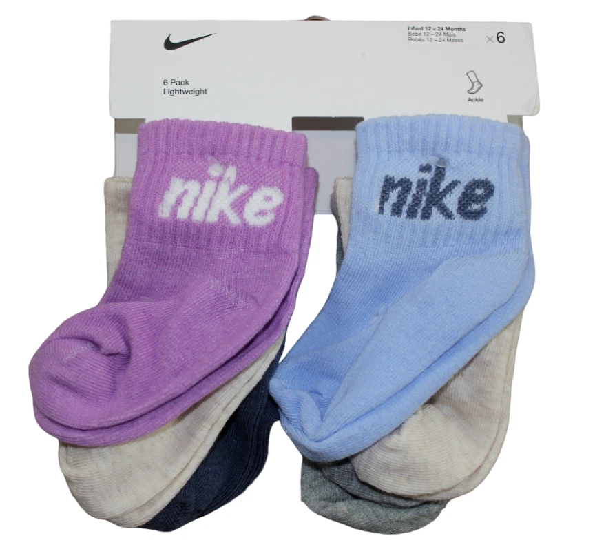 Baby girl nike best sale socks