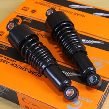 For Harley Dyna Fat Bob Low Rider Wide Glide 10.5" Rear Absorber Shocks Lowering