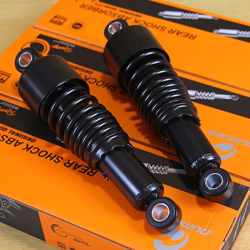 Rear Suspension Shocks Absorbers 10.5'' For Harley Dyna Sportster FLH/FLT FXDWG - Picture 13 of 18