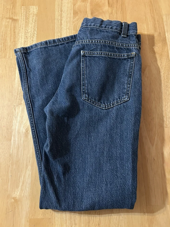 Jeans Faded Glory-Boy’s Talla 14R-Cintura Ajustable-Azul Foto 2 de 3