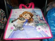 Sofia the First Disney REUSABLE TOTE GROCERY SHOPPING GIFT PARTY BAG