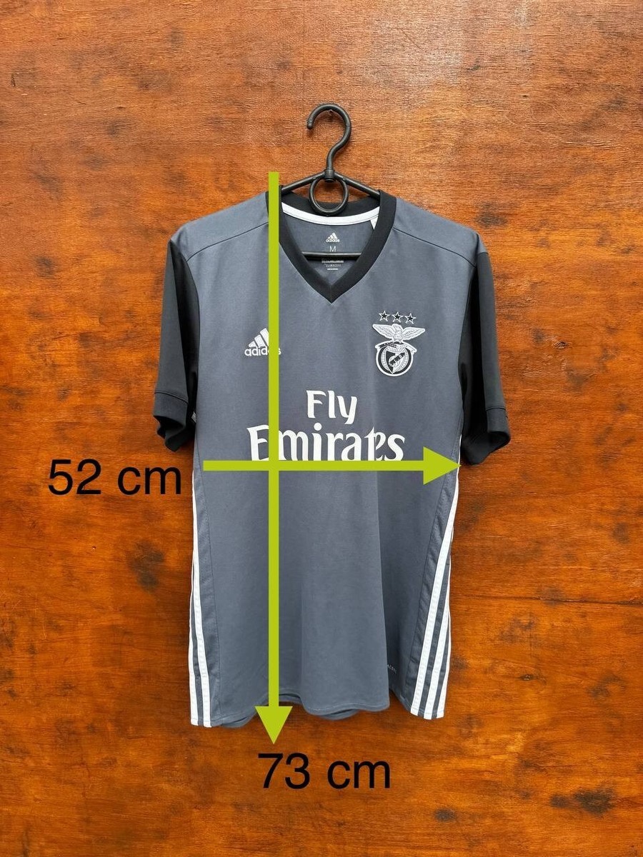 SL BENFICA 2017/2018 AWAY SHIRT FOOTBALL SIZE M | eBay