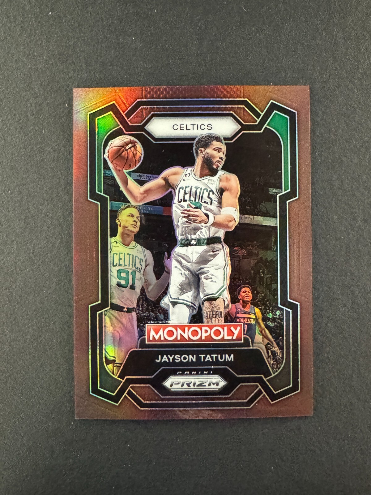 Jayson Tatum 2023-24 Panini Prizm Monopoly Bronze /249 #7 Celtics