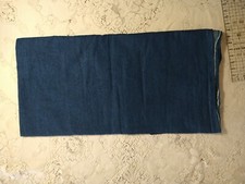 Denim fabric 62 Wide 100 Cotton Denim 24oz BTHY 18 x 62"