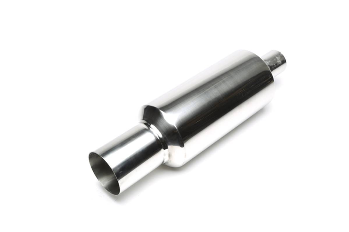 Silencieux arrière sport TA Technix en acier inoxydable poli avec embout 100mm