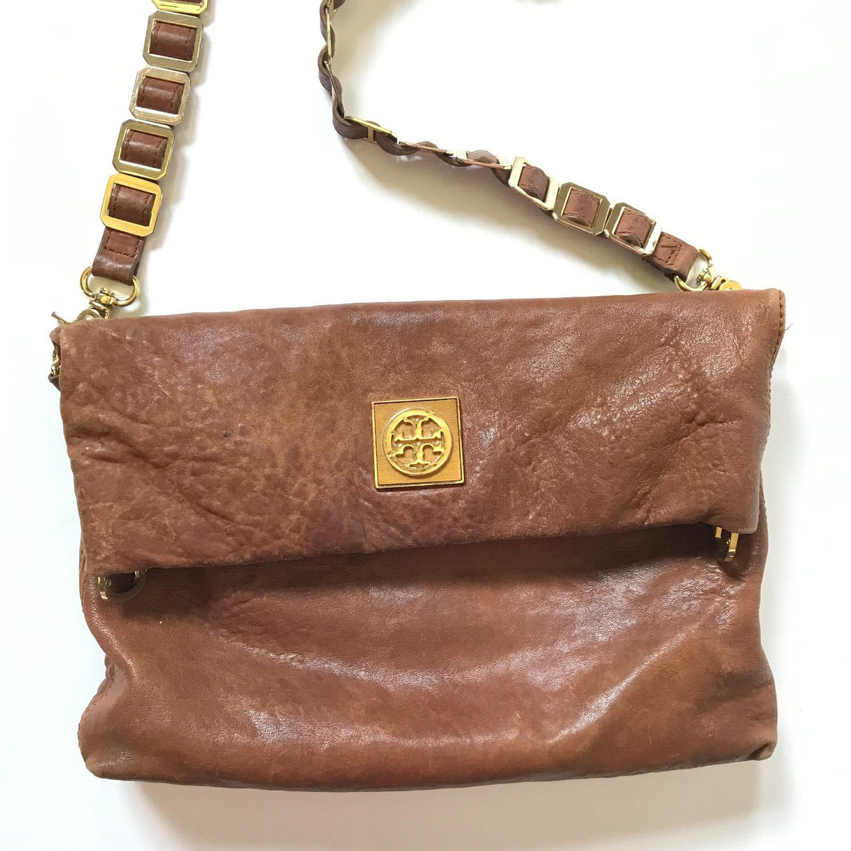 tory burch brown crossbody purse