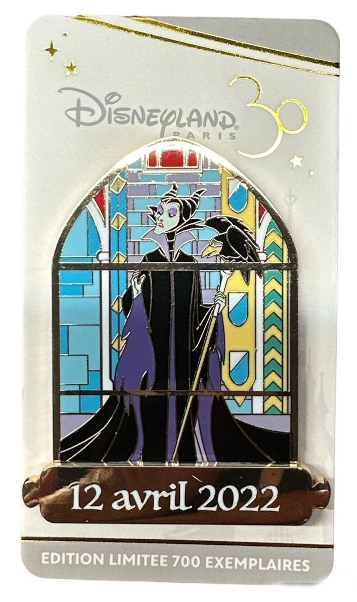 DEC Maleficent pin マレフィセント　ピンバッジ Disney Parks 2022 FIGPIN #646 Maleficent Pin Limited Release