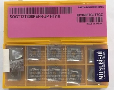 10Pcs Mitsubishi SOGT12T308PEFR-JP HTI10 Cnc Carbide Inserts gq