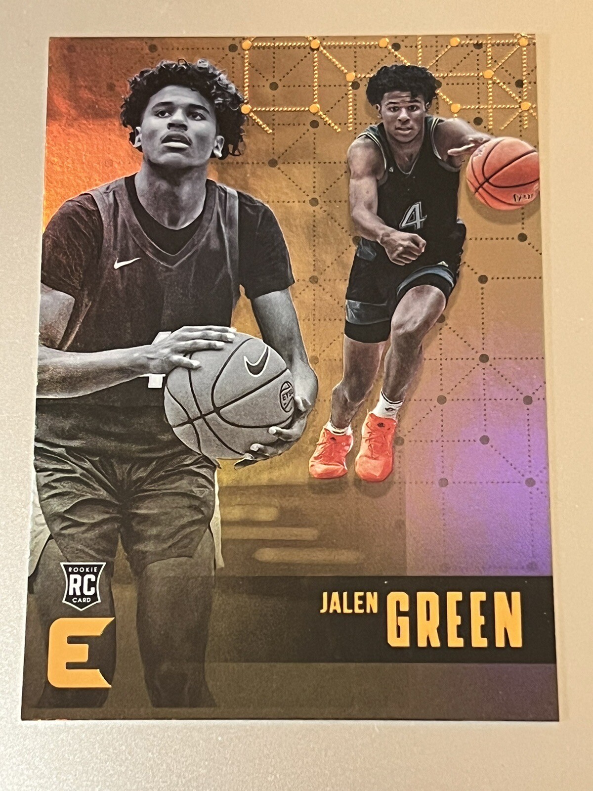 Jalen Green RC 2021 Panini Chronicles Essentials Draft Picks #104 Houston Rocket