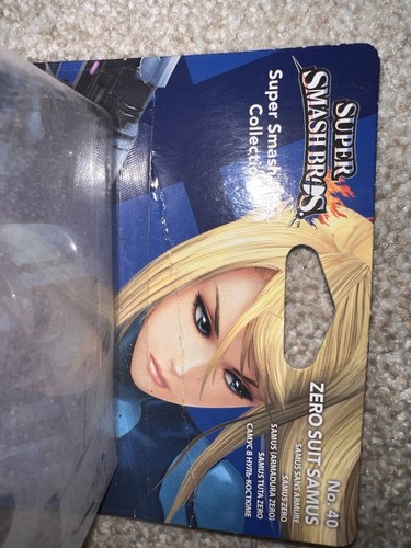No. 40 Zero Suit Samus - SUPER SMASH BROS. AMIIBO SERIES (ENGLISH) - Picture 2 of 5