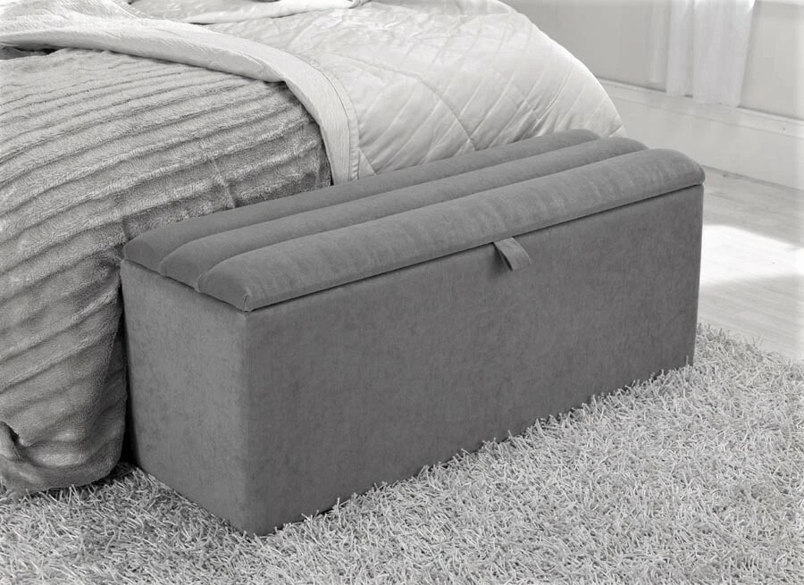 Storage sale grey ottoman