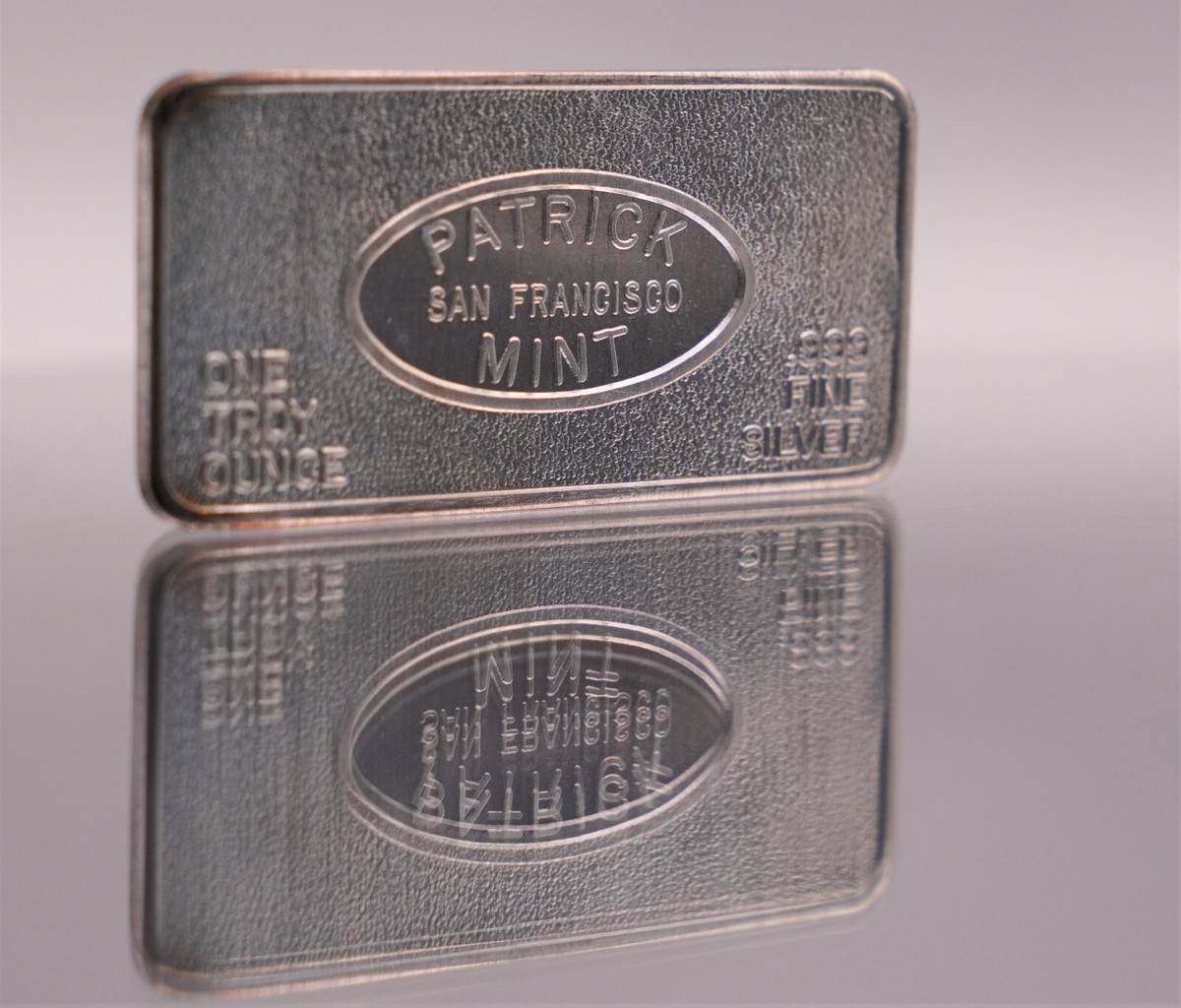 Cable Car 1973 Patrick Mint San Francisco 1oz TONED 999 Silver art