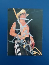 1981 Marusho Stan Hansen "The Lariat" Signed Autographed Japanese Wrestling Card
