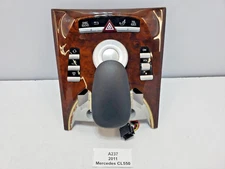 ✅ 10-14 OEM Mercedes W216 CL550 Multifunction Switch Knob Control Trim Assy Wood
