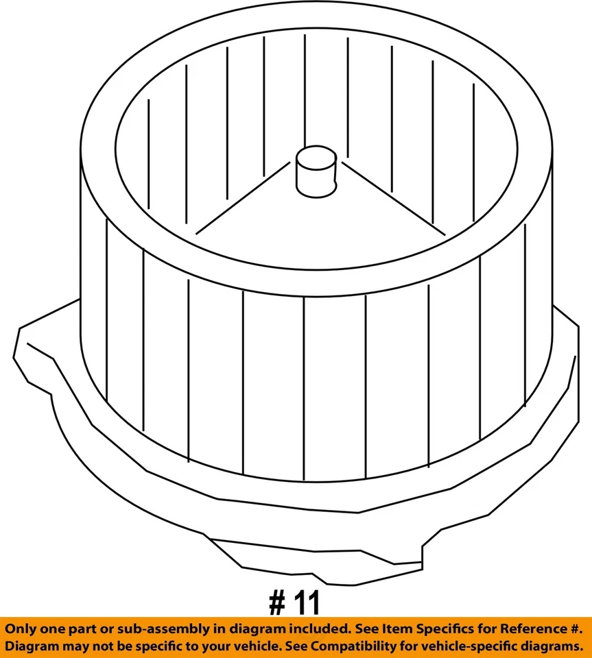 二手暖通空调鼓风机电机适合:2018 起亚里约 A 级 — 第 4/4 张图片