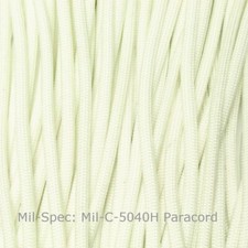 Mil Spec 550 Paracord Natural (Type III MIL-C-5040H) Made in USA