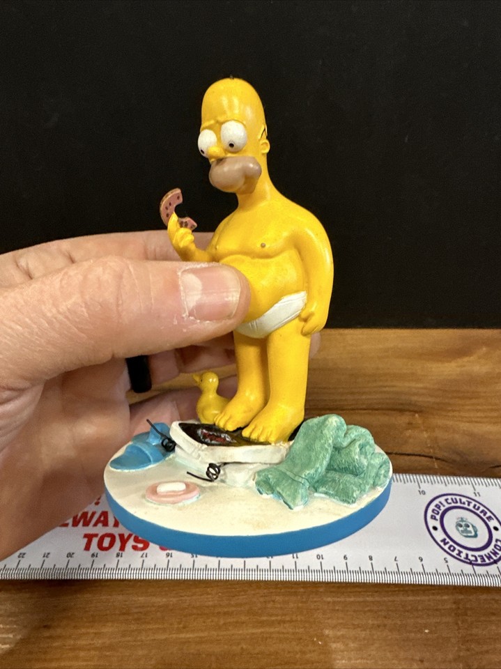 Homer Simpson "D'oh! Nuts!" Simpsons Sculpture Collection eBay