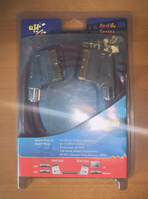Scartkabel IXOS , 3m , 24K vergoldete Stecker