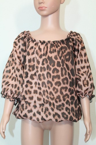 Submarine Style 5346B A25 Girls Dress Sz 8 NWT Color Leopard - Picture 2 of 4
