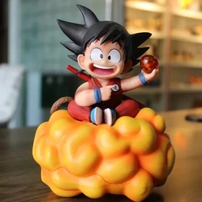 BANDAI Anime Son Goku Jindujun-Wolke Dragon Ball Dragonball Figur Modell Sammler PVC
