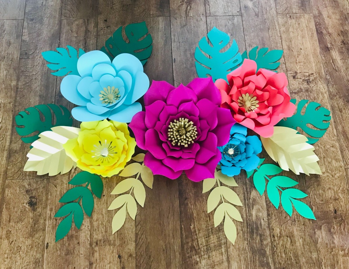 How To Make Giant Paper Flower Backdrop | Best Flower Site