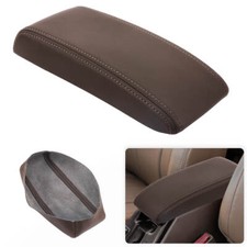 Fits 1996-2002 Toyota 4runner Center Console Lid Armrest Leather Cover Oak Brown