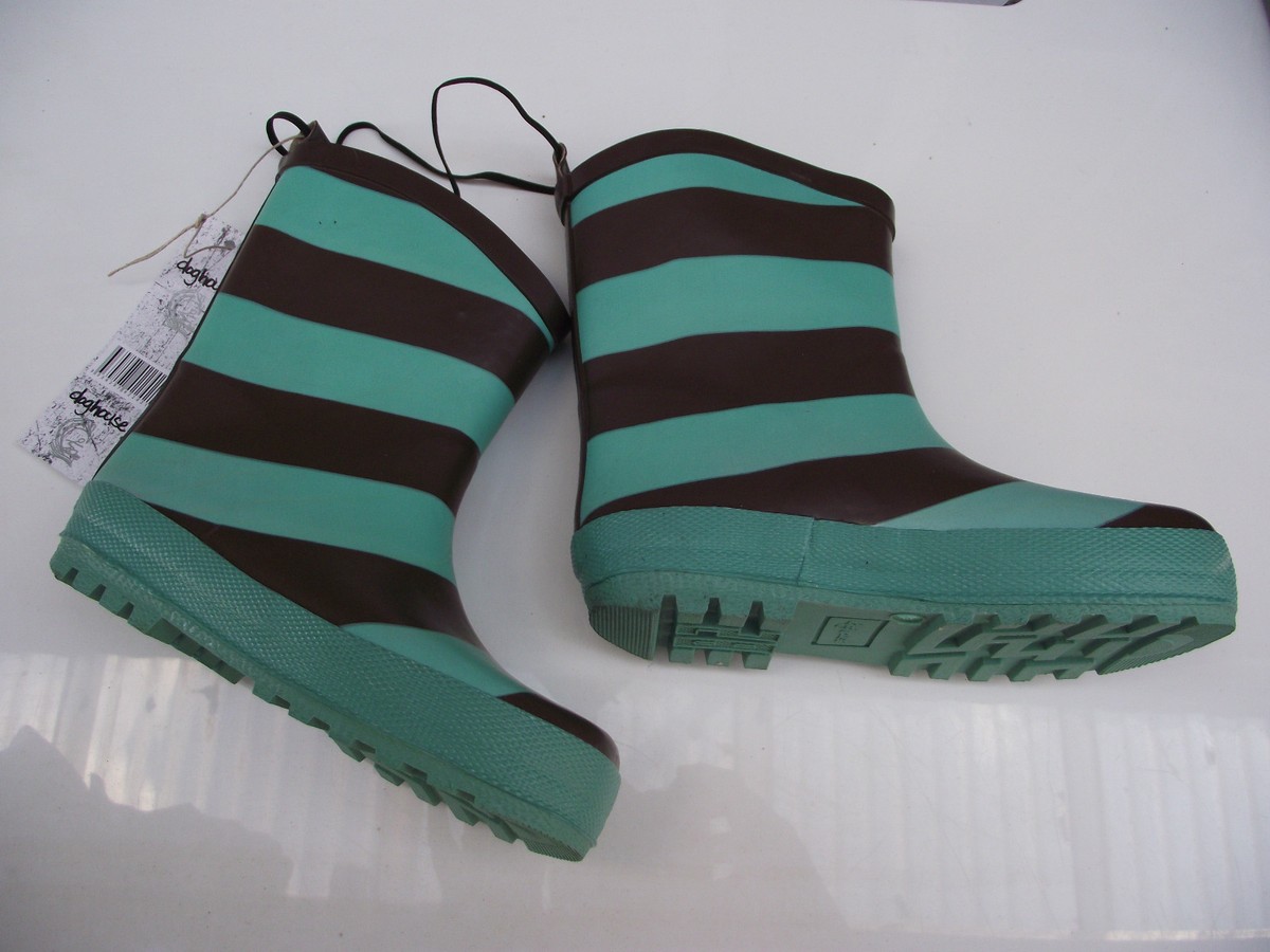 BNWT Little Girls Sz Rivers Doghouse Brand Teal and Brown Mid