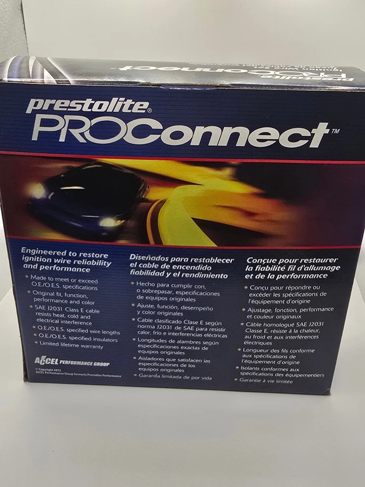 126050 ProConnect Black Professional O.E Grade Ignition Wire Set - Image 2 of 2