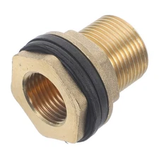 Brass Threaded Hose Adapter Water Pipe Connector for Garden Hose Plumbing Parts