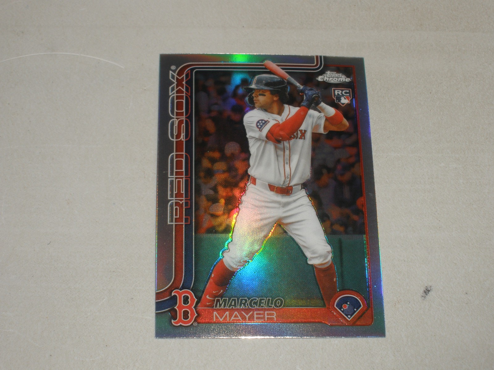 2025 Topps Chrome Update Refractor #USC9 Marcelo Mayer Rookie RC