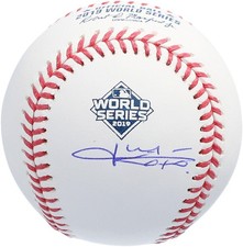 Juan Soto Washington Nationals Autographed 2019 World Series Champions Baseball