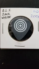 ZAKK WYLDE / OZZY / BLACK LABEL SOCIETY BLS - 2001 TOUR CONCERT GUITAR PICK