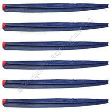 6 Anco 29-16 Premium Winter Metal Windshield Wiper Blades Nos - 16 Made In Usa