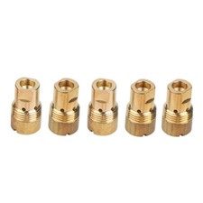 Brass Gas Diffuser for Bernard for mig Welding Large Nozzle 5 Pack for