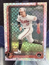 2025 Topps Chrome - Colton Cowser #44 X-Fractor Baltimore Orioles
