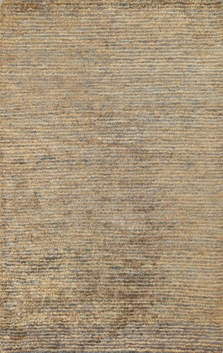 Contemporary Area Rug 5x8 Ft Handmade Striped Jute Carpet Solid Living Room Rug - Picture 1 of 19