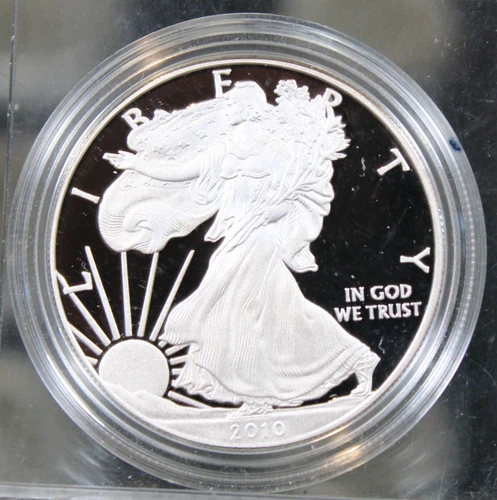 2010 W Proof American Silver Eagle !!