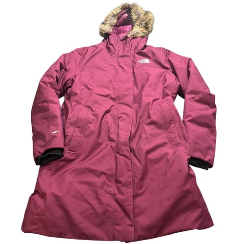 The North Face Women's Arctic Parka Purple Pink Coat Jacket Winter Insulated XL