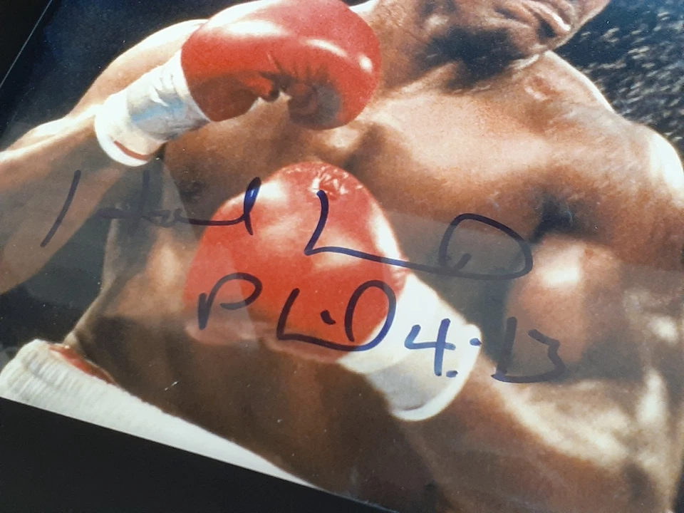 (RI4) Evander Holyfield Signed Photo PSA Authenticated George Foreman W/ Coa - Image 4 of 4