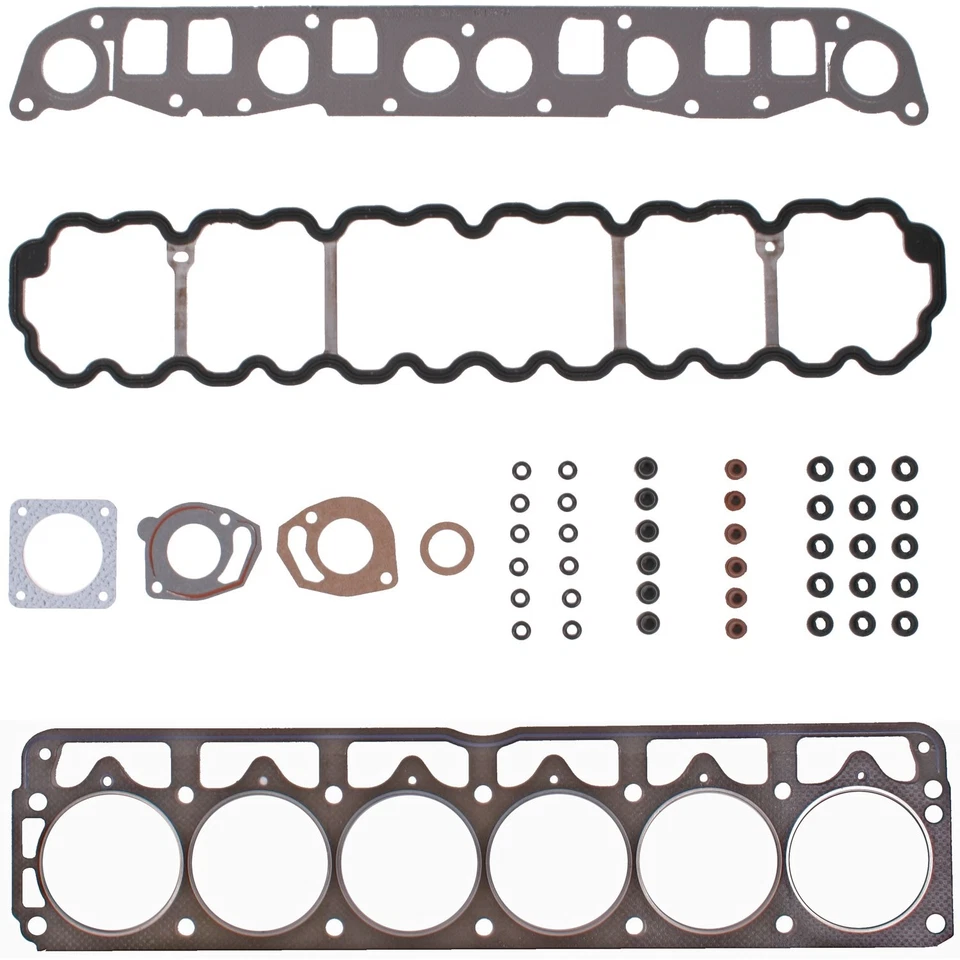 Juego de juntas de culata de motor Mahle para Jeep TJ 1997-1998 4,0 L L L6 Foto 3 de 3