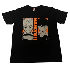 Haikyu!!  - Shoyo Hinata & Tobio Kageyama - T-Shirt - Black - F - MAX Limited