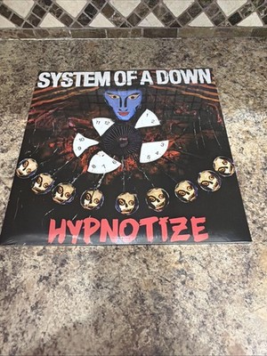 SYSTEM OF A DOWN - Hypnotize, Import BLACK VINYL LP Inner Lyric Sleeve Sealed!