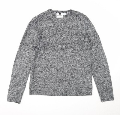 Schwarzer Pullover Pulli Herren UK Größe S Topman