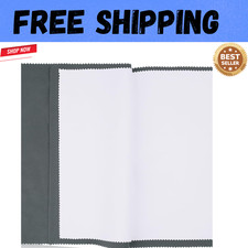 New 2 Pack XL 14x11" Silver Polishing Cloths Clean 925 Silver Gold Jewelry