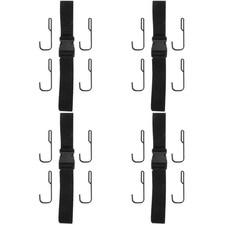4 Sets Tree Stand Harness Strap Hooks for Hunting Gear Hanger Accessory