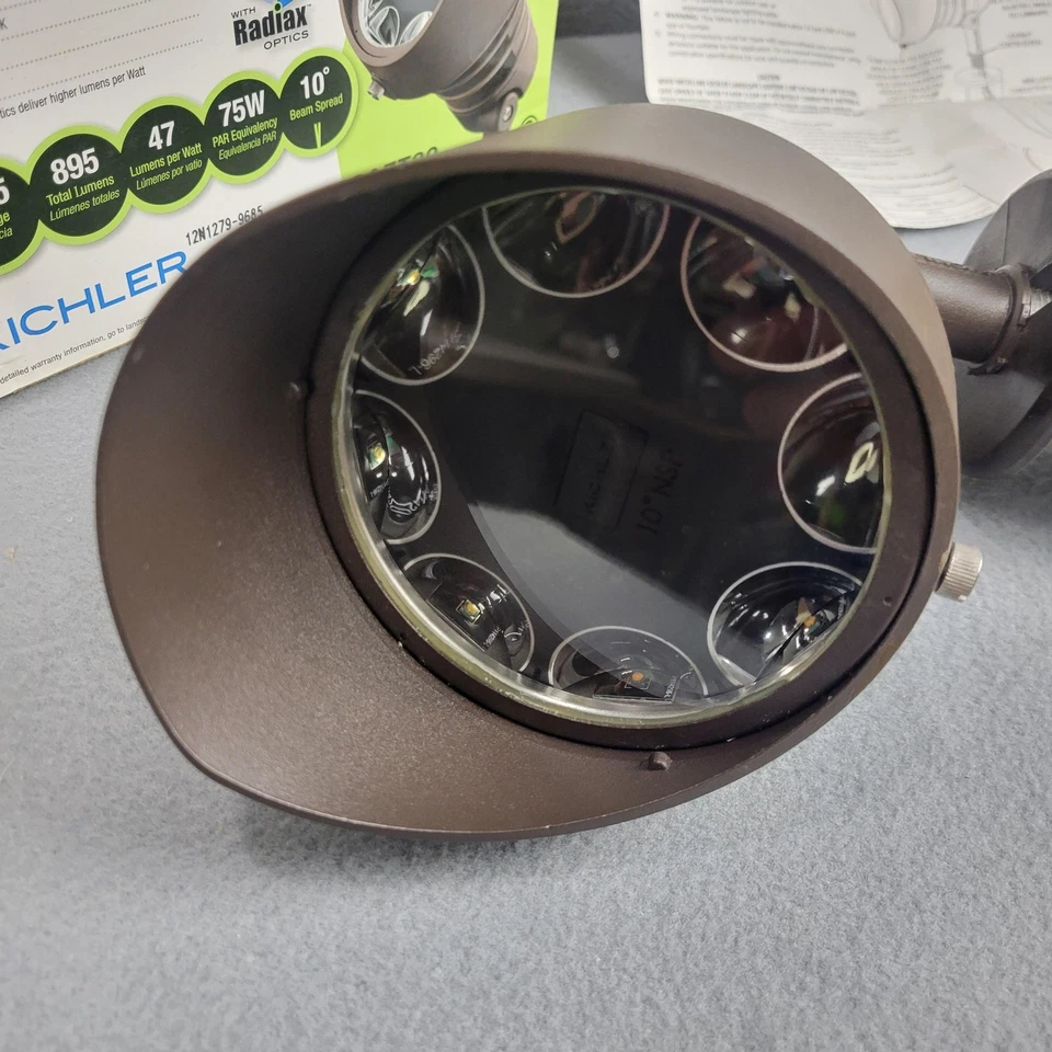 Kichler Design Pro LED Accent Spot Light 16202AZT30 Bronze 120V 3000K Radiax 10° - Image 2 of 4