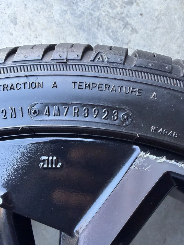 2024 NISSAN ALTIMA 19” SR BENT WHEEL RIM TIRE 95477 40300-9HF9D OEM 2025 2023 - Image 3 of 4