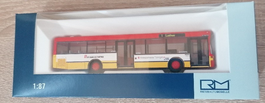 Rietze 75238 - 1/87 Mercedes-Benz O 405 N2 Bus Kocher - Kreisspark. Tübingen