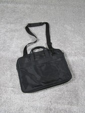 BRIGGS  RILEY Laptop Briefcase Bag Mens Black Messenger Shoulder Travel Work